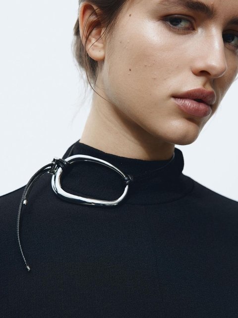 H&M Turtleneck Jersey Dress
