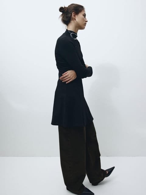 H&M Turtleneck Jersey Dress