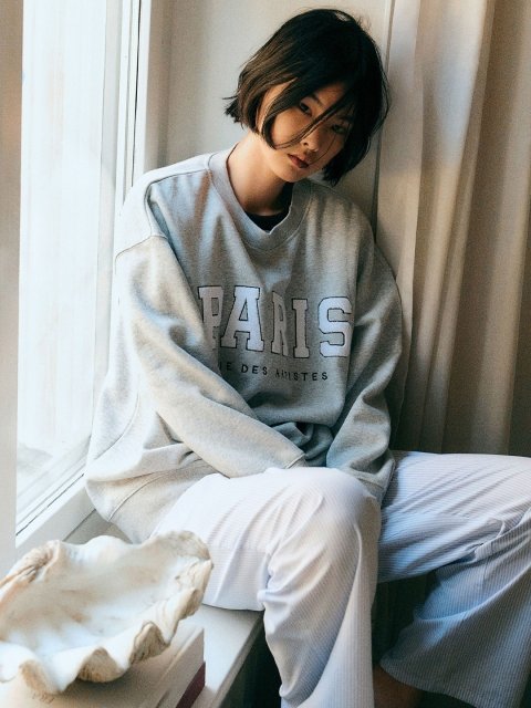 H&M Typography Printed Round Neck Sweatshirts