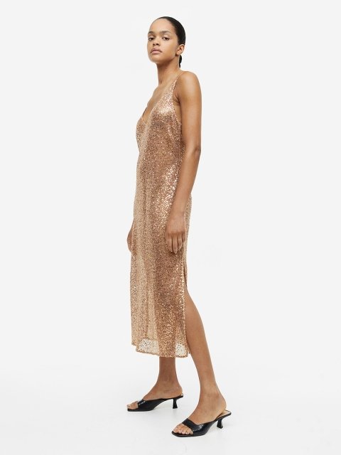 H&M V-Neck Bodycon Dress