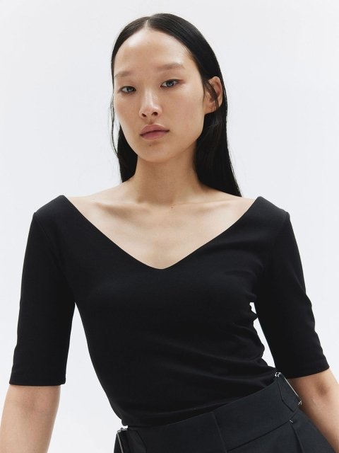 H&M V-Neck Jersey Top