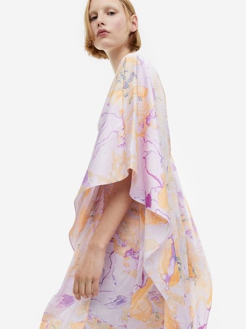 H&M V-Neck Kaftan Dress