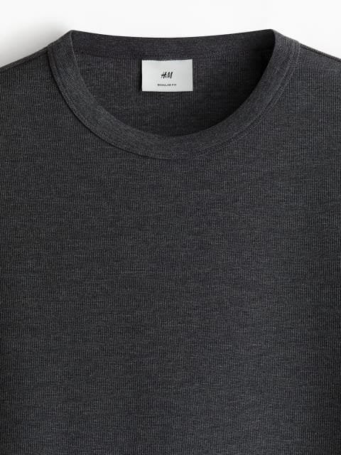 H&M Waffled T-Shirt