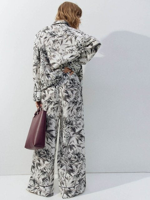 H&M Wide Pull On Trousers