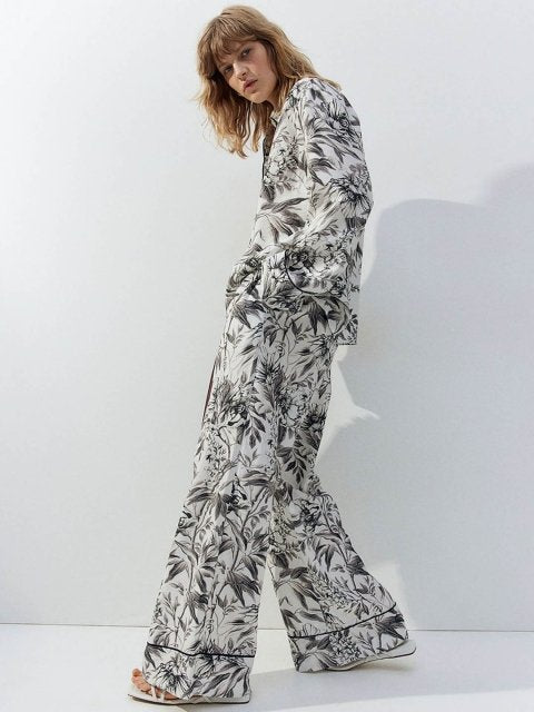 H&M Wide Pull On Trousers
