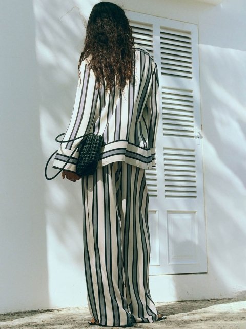 H&M Wide Pull On Trousers