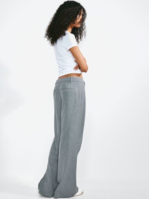 H&M Wide Tailored Trousers