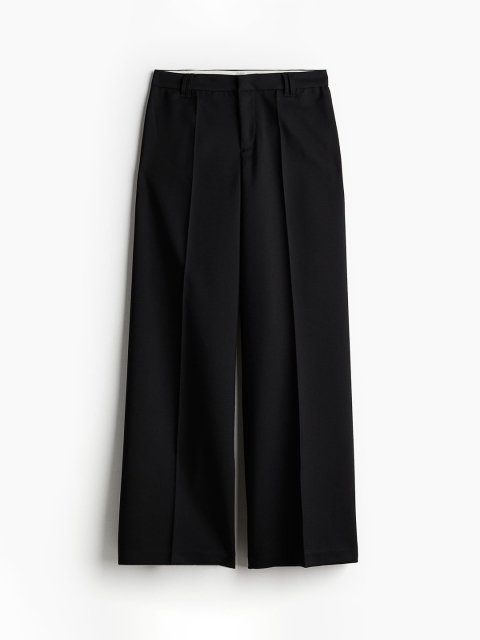 H&M Wide Tailored Trousers