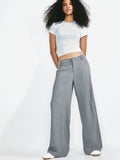 H&M Wide Tailored Trousers