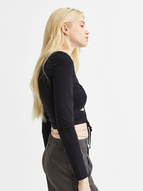 H&M Woman Cut-out top