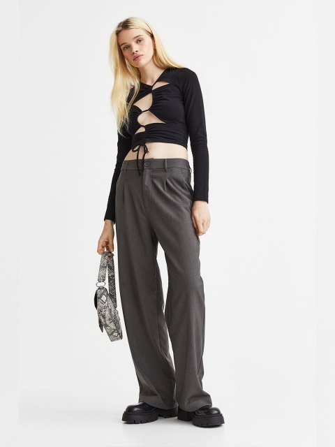 H&M Woman Cut-out top