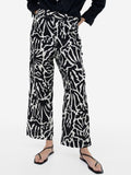 H&M Women Ankle-Length Linen Trousers