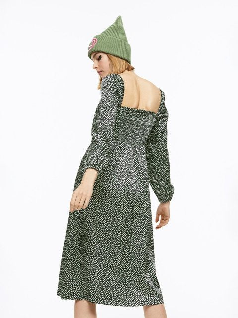 H&M Women Balloon-Sleeved Dress