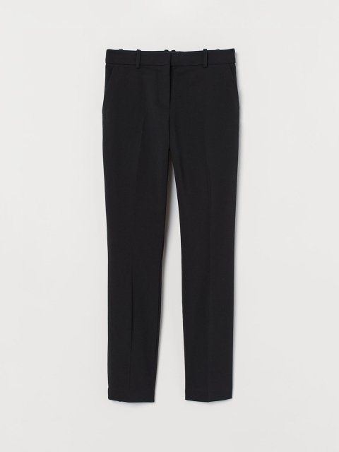 H&M Women Black Cigarette trousers
