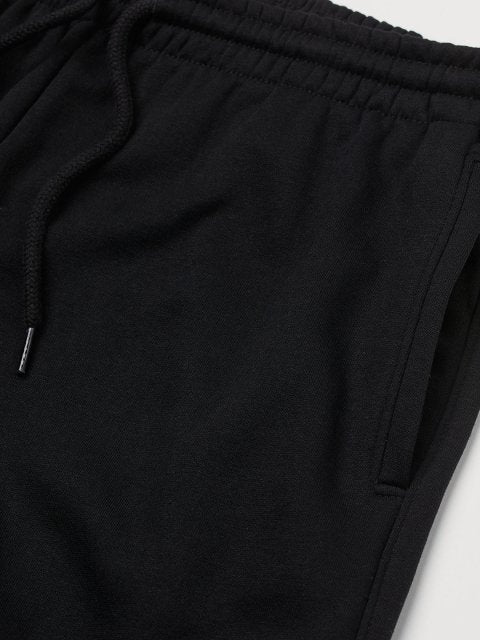 H&M Women Black High-Waisted Joggers