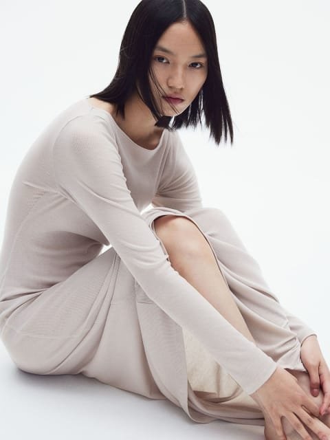 H&M Women Boat-Neck Maxi Dress