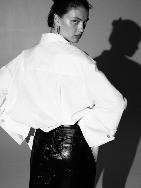 H&M Women Coated Trousers