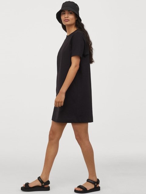 H&M Women Cotton T-shirt Dress