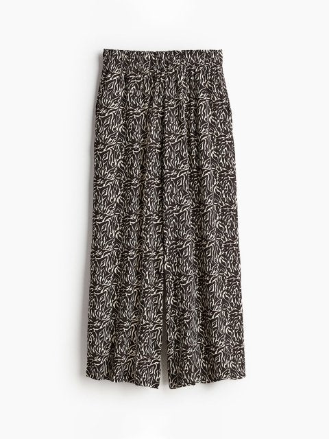 H&M Women Cropped Pull-On Trousers