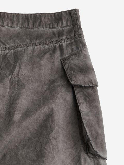 H&M Women Distressed-Look Cargo Trousers