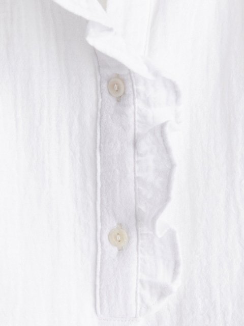 H&M Women Flutter-Sleeved Muslin Blouse