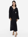 H&M Women Linen-Blend Dress