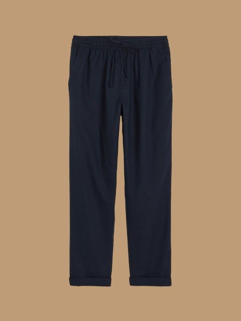 H&M Women Linen-Blend Joggers