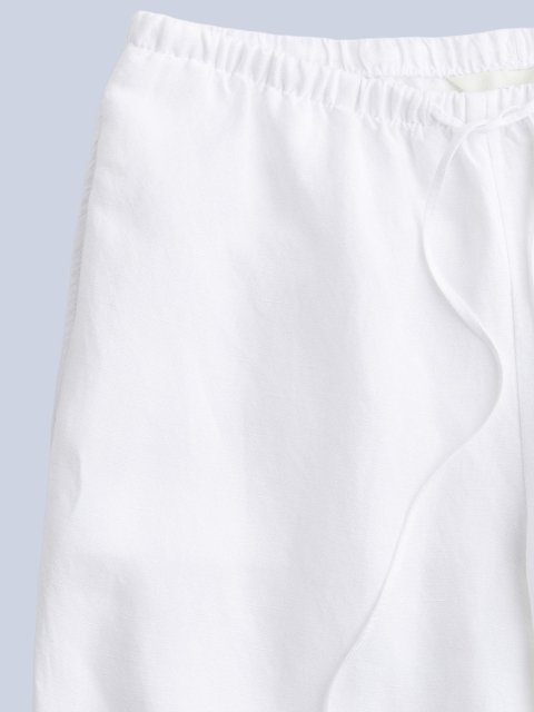 H&M Women Linen-Blend Trousers