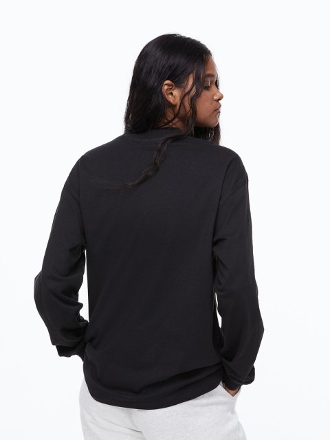 H&M Women Long-Sleeved Jersey Top