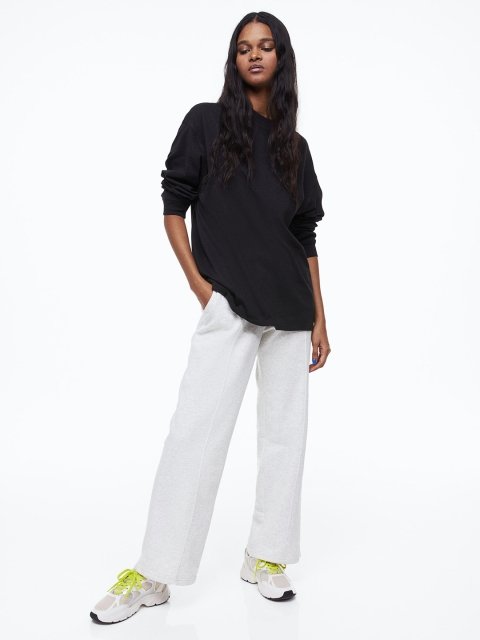 H&M Women Long-Sleeved Jersey Top