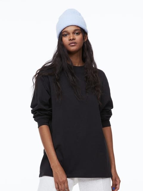 H&M Women Long-Sleeved Jersey Top