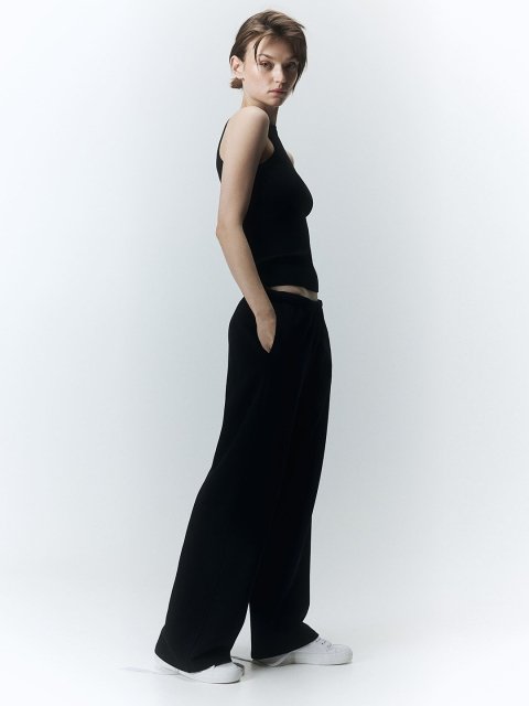 H&M Women Loose-Fit Wide Leg Trouser