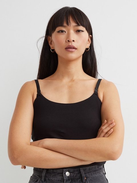 H&M Women MAMA 3-pack Nursing Vest Tops