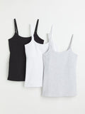 H&M Women MAMA 3-pack Nursing Vest Tops