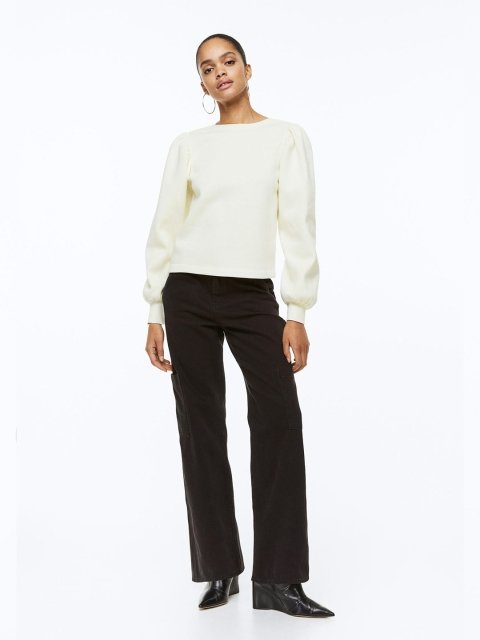 H&M Women Open-Backed Sweatshirt