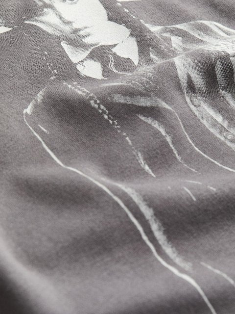 H&M Women Oversized Printed Sweatshirt