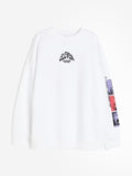 H&M Women Printed Oversized Sweatshirt