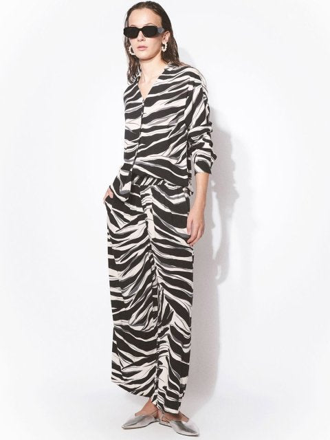 H&M Women Regular Fit Abstract Trouser