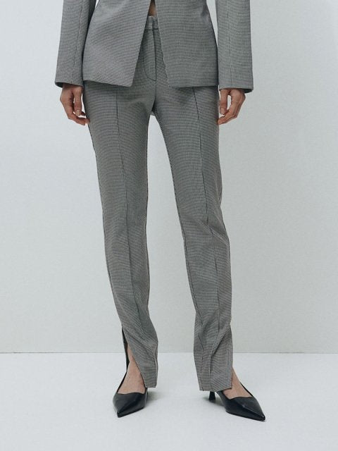 H&M Women Slit-Hem Trousers