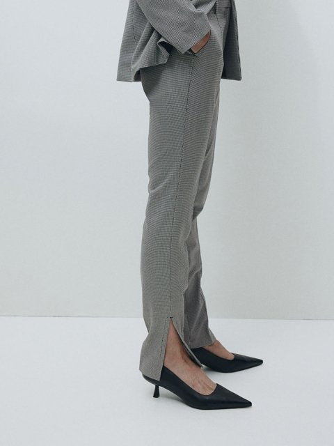 H&M Women Slit-Hem Trousers