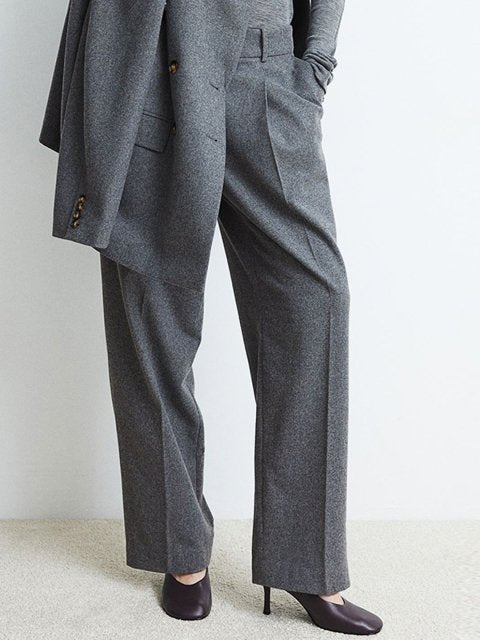 H&M Women Straight Trousers