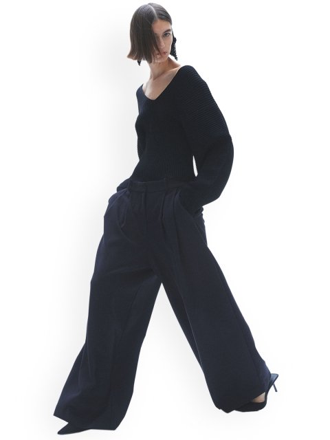 H&M Women Tailored Jersey Trousers