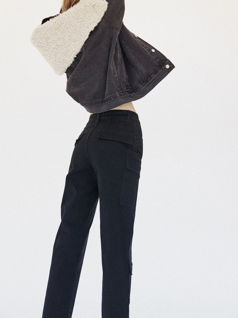 H&M Women Twill Cargo Trousers