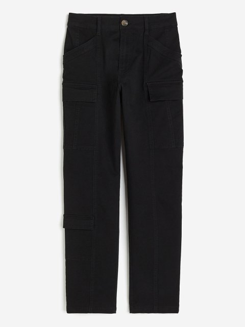 H&M Women Twill Cargo Trousers