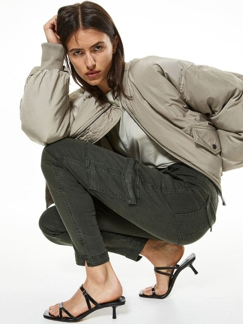 H&M Women Twill Cargo Trousers