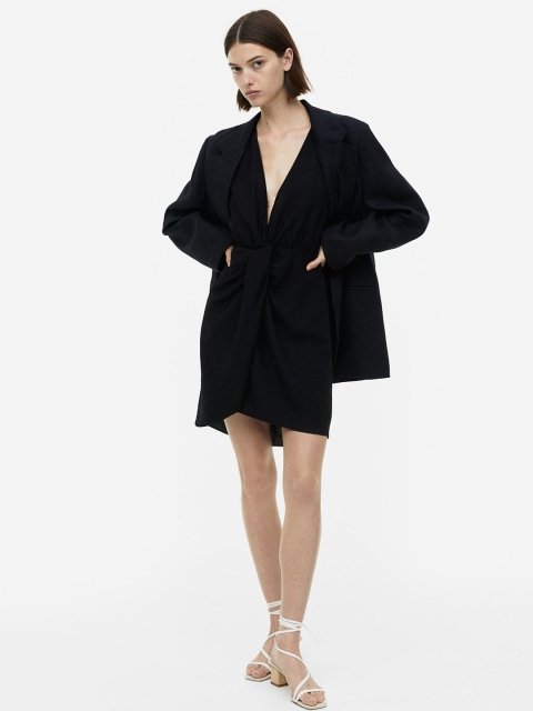 H&M Women V-Neck Dress