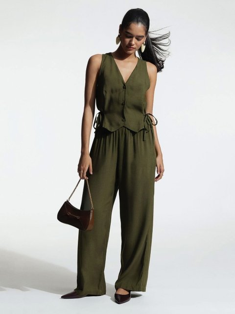 H&M Women V Neck Vest Top