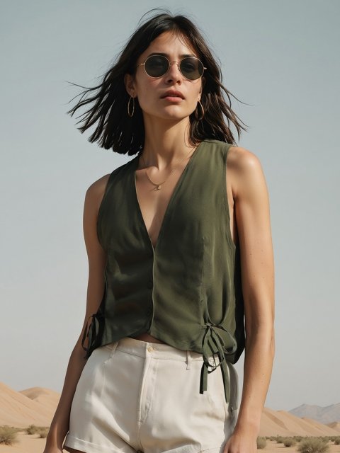 H&M Women V Neck Vest Top