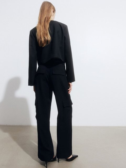 H&M Women Wide Cargo Trousers
