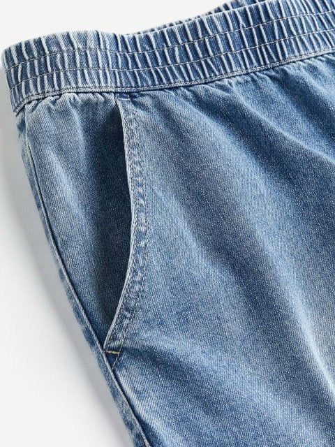 H&M Women Wide Denim Joggers